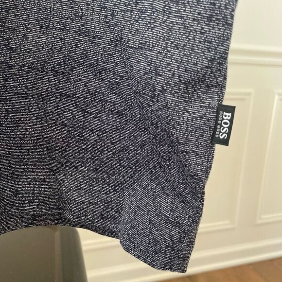 Hugo Boss Polo Golf Short Dark Blue Slim Fit L - Picture 3 of 12